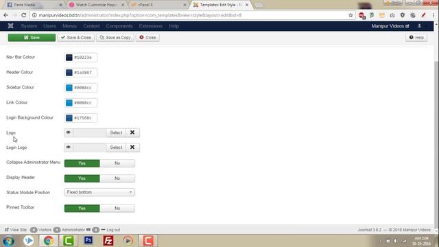 How to Change the Joomla Logo in Administrator Login Page | By Paste Media смотреть онлайн