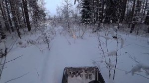 Мототолкач Ураган & Буран, добираемся до вагончика ч.2/ ночь в лесу/ покатухи на Урагане и Буране