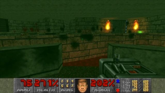 Doom 1 ( Ultimate Doom W/ Brutal Doom mod ) Chapter:Thy flesh consumed смотреть онлайн