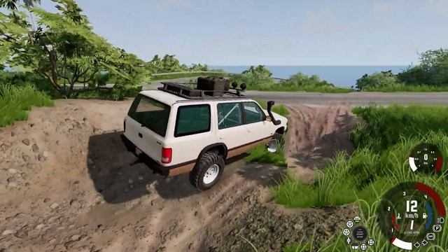 6.0L V8 80 Series Landcruiser *Intense Offroading* - BeamNG.drive смотреть онлайн