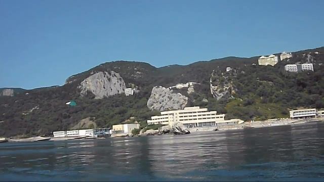 КРЫМ. ЯЛТА С БОРТА ТЕПЛОХОДА смотреть онлайн