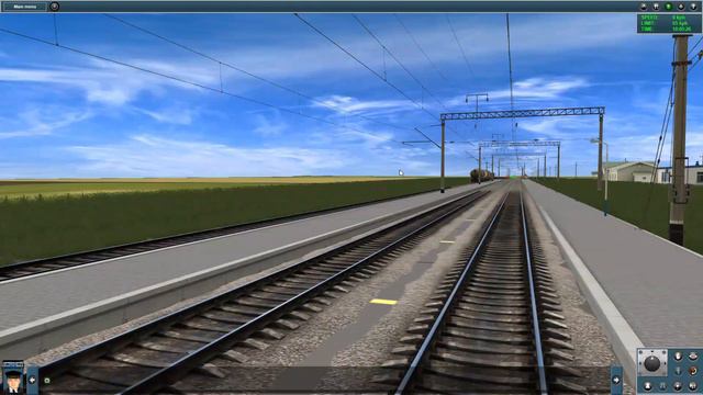 Trainz simulator 2012 Макарово мой сценарий (Расставил поезда вскоре собераюсь делать сам сценарий смотреть онлайн
