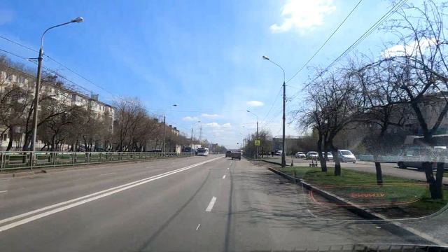 ул. 60 лет Октября г. Красноярск май 2023г. смотреть онлайн