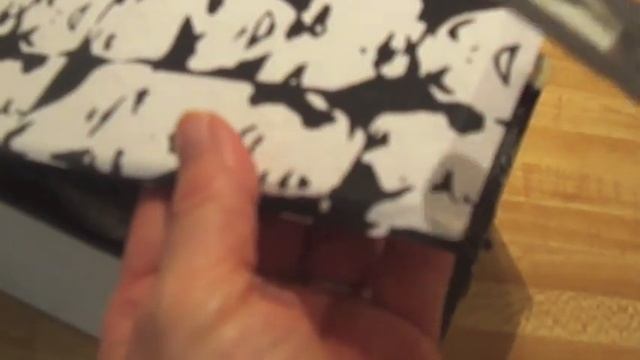 how to decoupage a box Paparzzi paper Black and white смотреть онлайн
