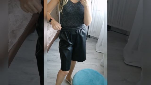 Отличные кожаные шорты с Алиэкспресс. Обзор и примерка товаров с Aliexpress смотреть онлайн