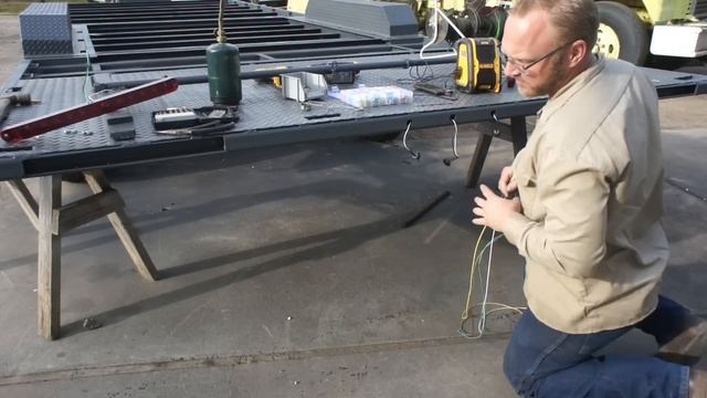 The home-built, 2 axle equipment trailer with hydraulic ramp | start to finish смотреть онлайн