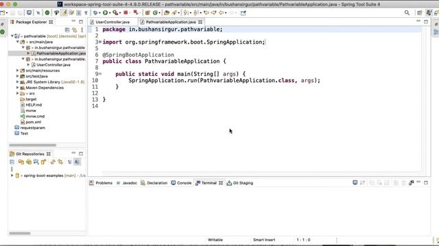 Spring boot tutorial - @PathVariable annotation with example смотреть онлайн