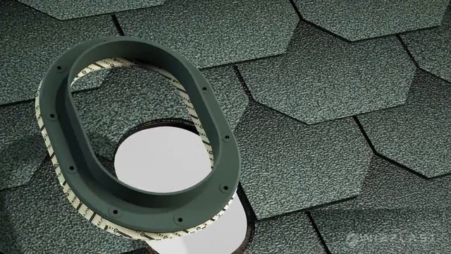 Монтаж кровельного вентилятора ВИРПЛАСТ (WIRPLAST) К19 на гибкую кровлю(готовую) смотреть онлайн