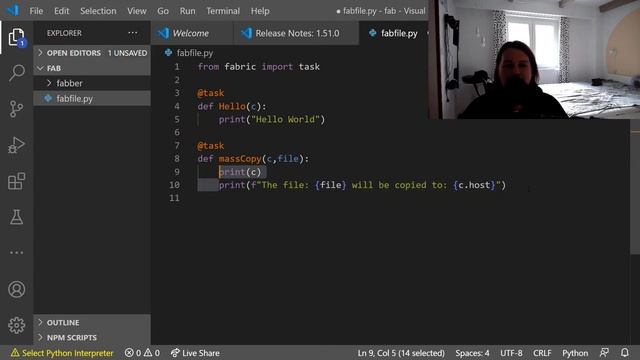 Python - Fabric - Mass Copy смотреть онлайн