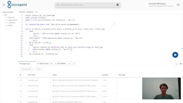 Tutorial 7: bSQL Query from any Point in Time смотреть онлайн