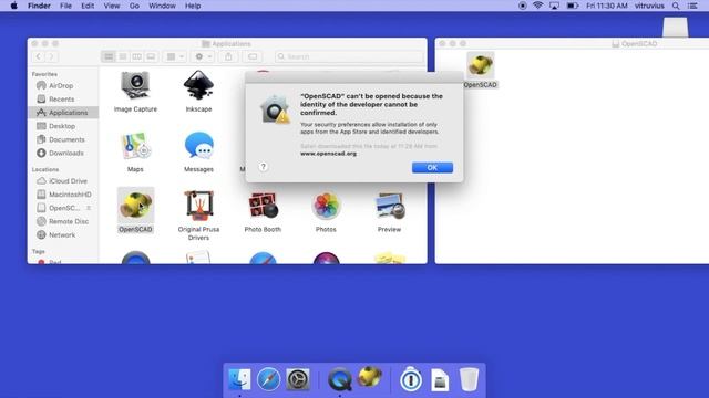 TUTORIAL: Install OpenSCAD on a Mac смотреть онлайн