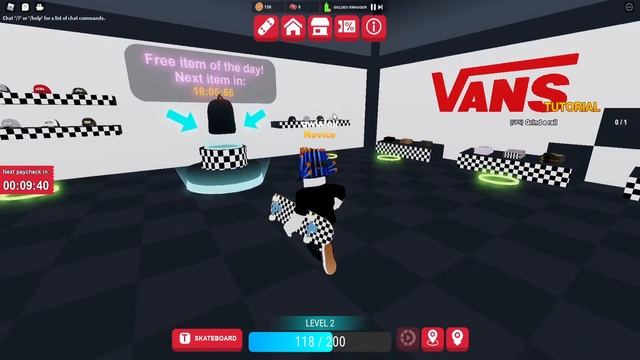 [ИВЕНТ] Как получить ВСЕ ВЕЩИ в Vans World Roblox | Roblox смотреть онлайн