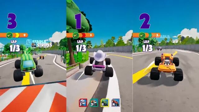 Blaze and The Monster Machines: Axle City Racers - Nintendo Switch [Multiplayer] смотреть онлайн