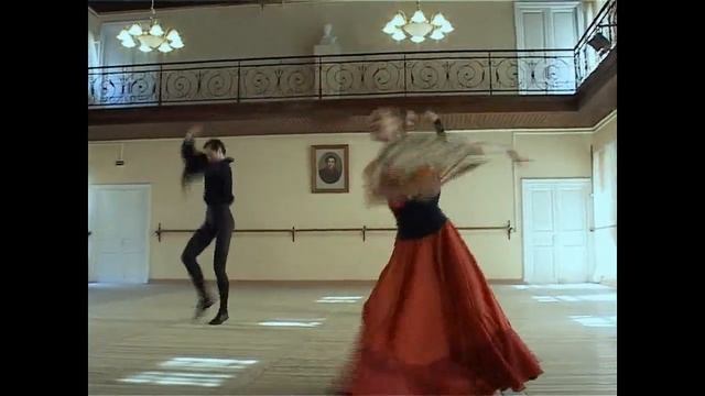 Vaganova Caractere dance graduation exam. Class of Alisa Mikhailovna Strogaya. 2006  Spanish dance