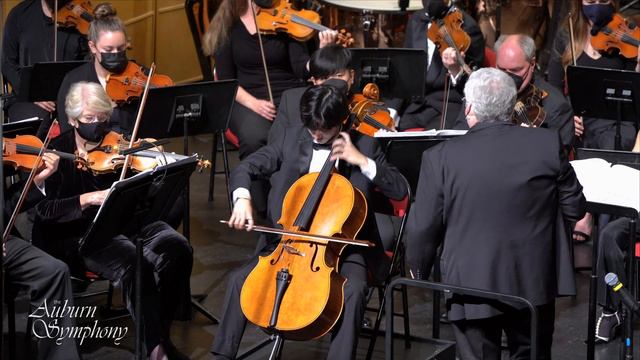 Dvořák Cello Concerto - Alexander Chang with Auburn Symphony - Pete Nowlen смотреть онлайн