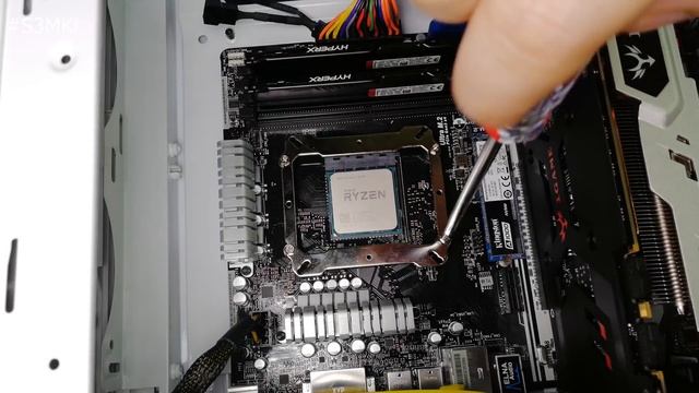 Как установить кулер Thermalright Aro-M14G Thermalright Macho Rev.b?