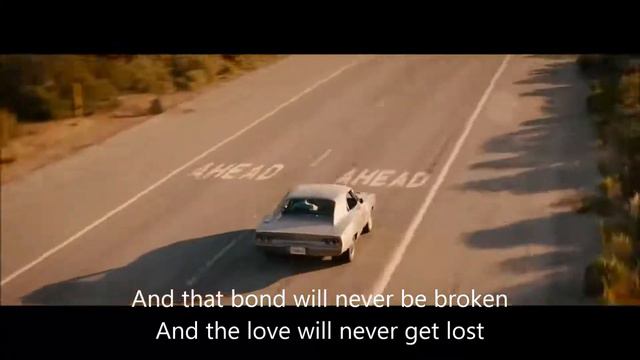 Fast and furious 7 ending scene - see you again song lyrics - it's never goodbye смотреть онлайн