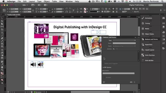 Digital Publishing With InDesign CC: Audio Files смотреть онлайн