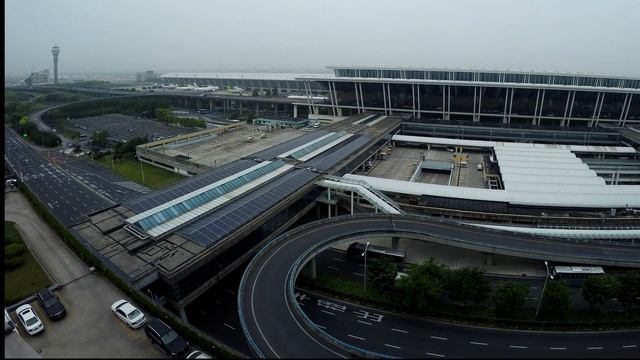 Shanghai international Airport ( GoPro Time Lapse in 4K) смотреть онлайн