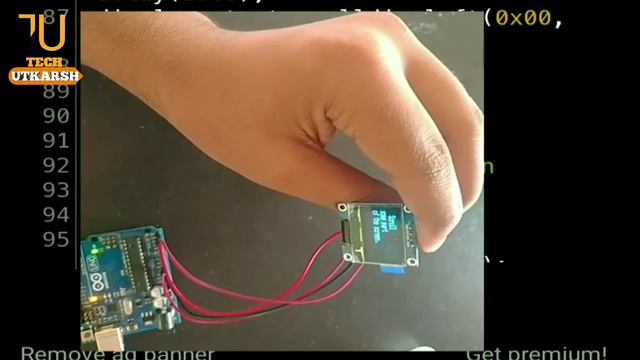 |Arduino Tutorial part #16|How to Interface OLED display with Arduino|IN HINDI|TECH UTKARSH| смотреть онлайн