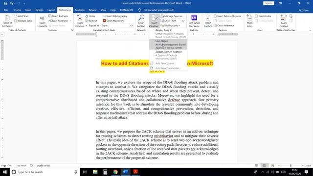 How to add citations and references in research paper, thesis, how to use different citations style смотреть онлайн