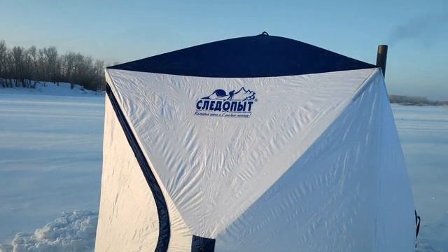 Рыбалка с комфортом, испытание теплообменника в -28 смотреть онлайн