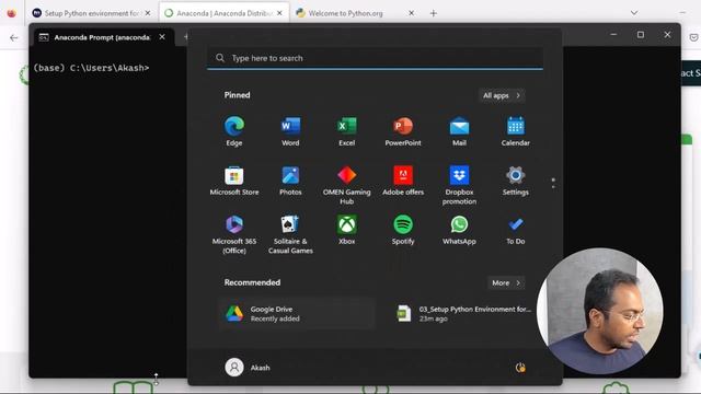 Setup Python Environment using ANACONDA смотреть онлайн