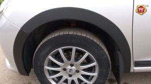 Накладки на колёсные арки Renault Logan (II дорестайлинг) (russ-artel.ru)