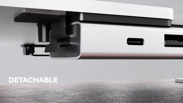 Official Unveil Video: Flujo PowerEdge - World's 1st Monitor Stand & USB-C Docking Station смотреть онлайн