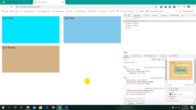 Bootstrap Bangla Part 2 - Bootstrap Grid System | Khalid Hasan смотреть онлайн
