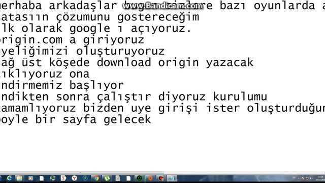 Oyunlarda origin hatası crysis ve diğerleri смотреть онлайн