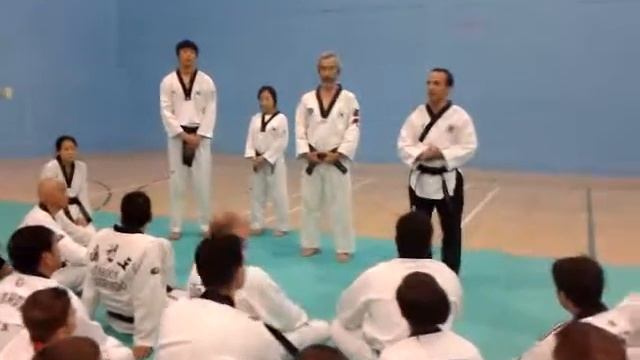 Shim Chul Kang Taekwondo Seminar - London 2012 смотреть онлайн