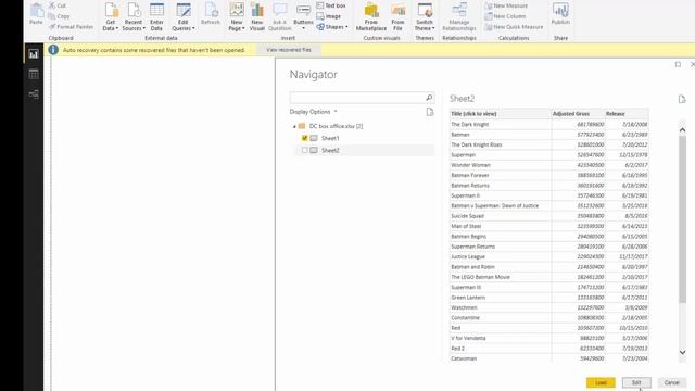 Load Excel Sheet into Power BI смотреть онлайн