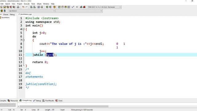 Do while statements | C | C++ | JAVA | PYTHON | C# | Tutorial for beginners смотреть онлайн