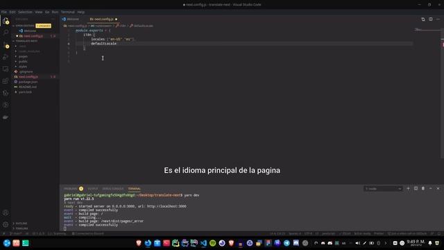 TRADUCIR PAGINA EN NEXTJS | i18n Internacionalizacion смотреть онлайн