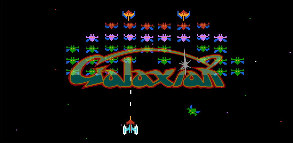 Galaxian Игры NES / Dendy взрывающая мозг игра на денди попробуй пройти несколько уровней. смотреть онлайн
