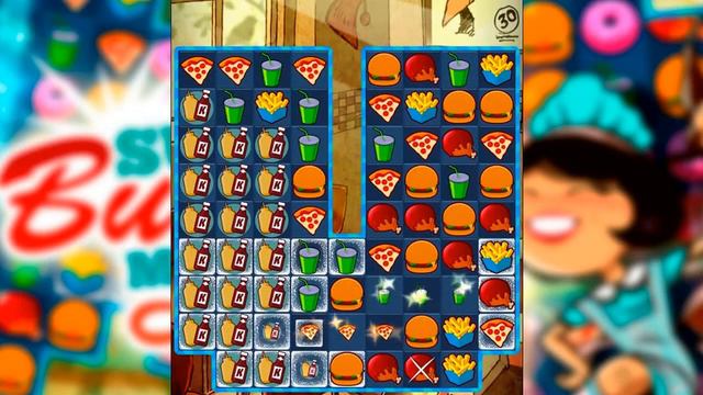 Game Hero - Super Burger Match 3 смотреть онлайн