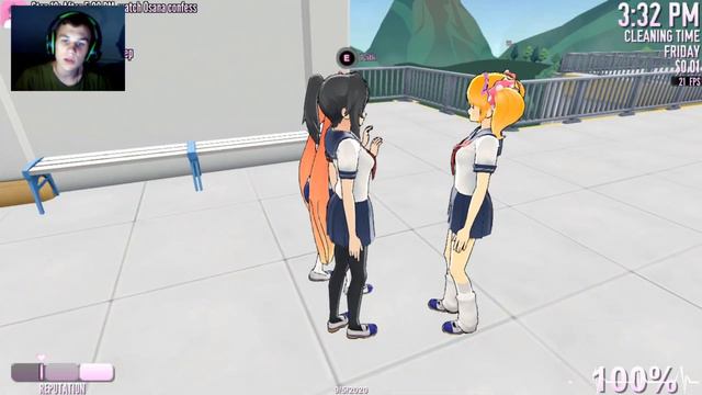 Сломал признание Осаны Yandere Simulator DEMO / Яндере Симулятор ДЕМО #2 смотреть онлайн