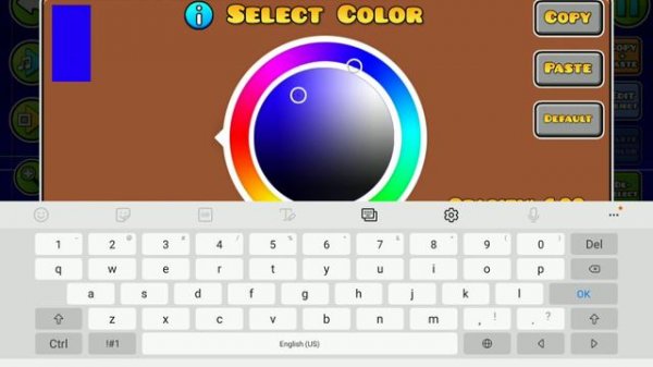 Туториал как изменять цвет фона в гд