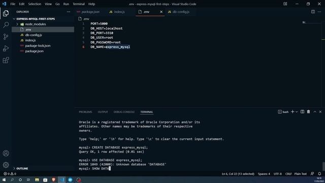 [Node.js] Communiquer avec une base de données grâce à Docker смотреть онлайн