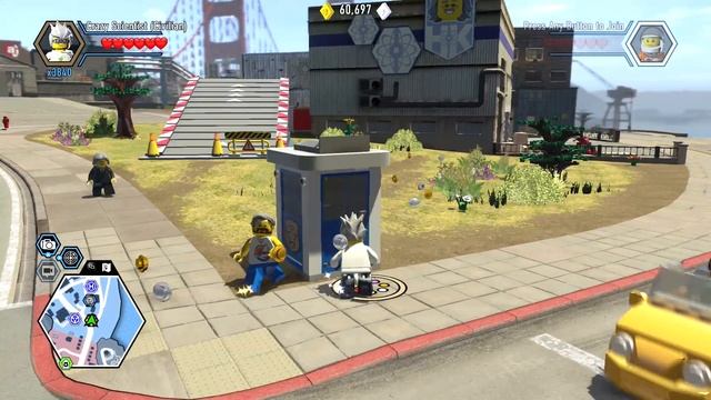 LEGO City Undercover Remastered Tow Truck Driver Unlock Location and Free Roam Gameplay смотреть онлайн