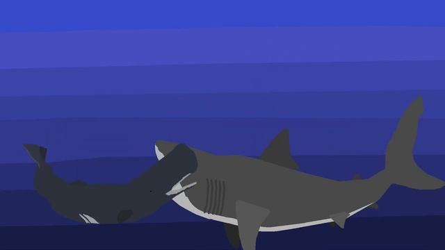Battle: ￼Sperm Whale Vs Megalodon￼￼ (Sitck Nodes Pro