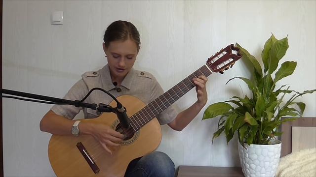 Урок 4 (тема: 3 струна, ноты соль, ля, си) смотреть онлайн