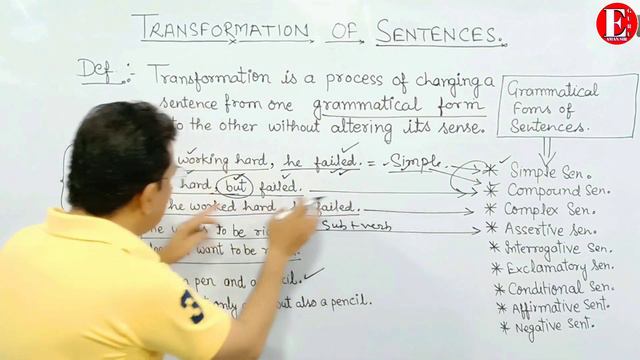 Transformation | Transformation of Sentences | Full Concept |Various Grammatical forms of sentences смотреть онлайн