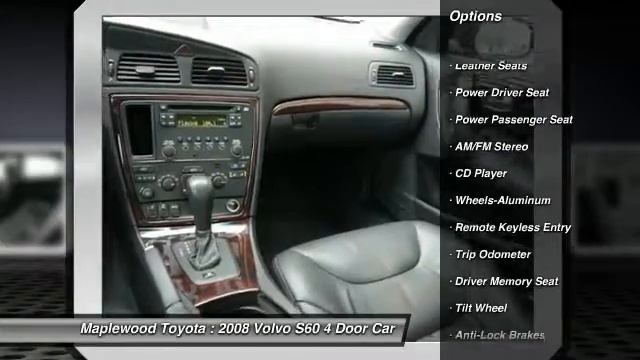 2008 Volvo S60 2.5T w/Snrf Maplewood, St Paul, Minneapolis, Brooklyn Park, MN PT14312A смотреть онлайн