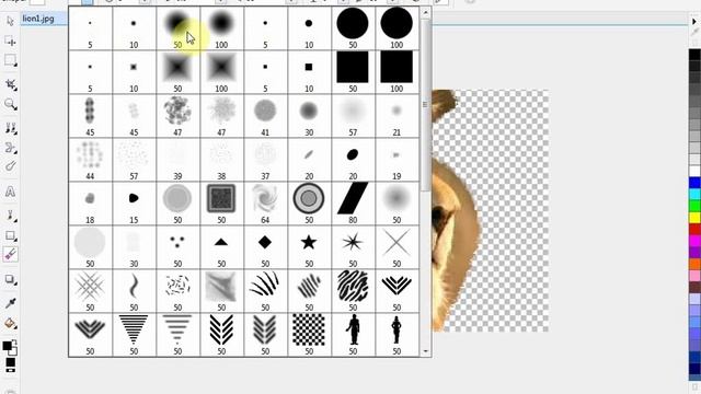 Create a transparent background in Corel Photo Paint 7 смотреть онлайн