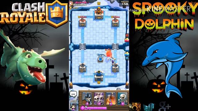 Clash Royale-HALLOWEEN SPECIAL! ALL SKELETON DECK!?!?! смотреть онлайн