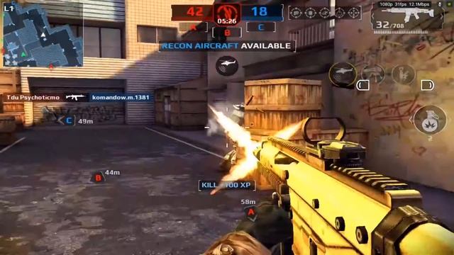 MODERN COMBAT 5 Red Streets Nvidia Shield Tablet смотреть онлайн