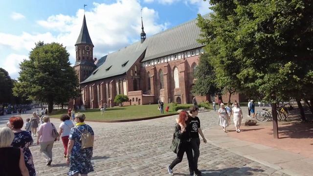 Обзорная экскурсия по Калининграду. История Кёнигсберга-Калининграда. Июль 2021. смотреть онлайн