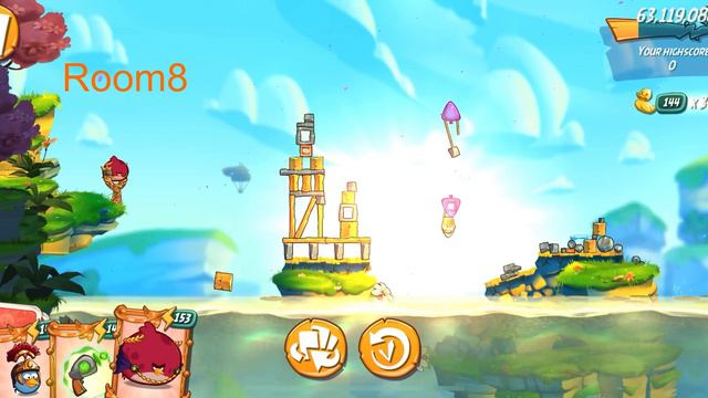 Angry Birds 2 Clan Battle(CVC) 02/09/2020(Bubbles) No shuffle all rooms cleared смотреть онлайн